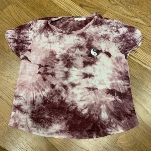 Pacsun LA hearts tie dye top